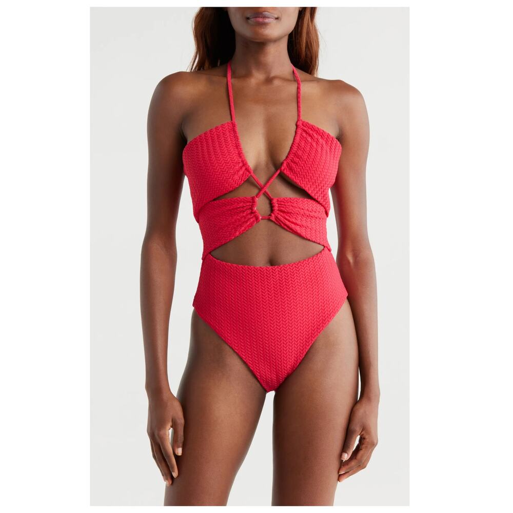 BOAMAR Neff Jacquard One-Piece Swimsuit Size Large - Picture 5 of 14